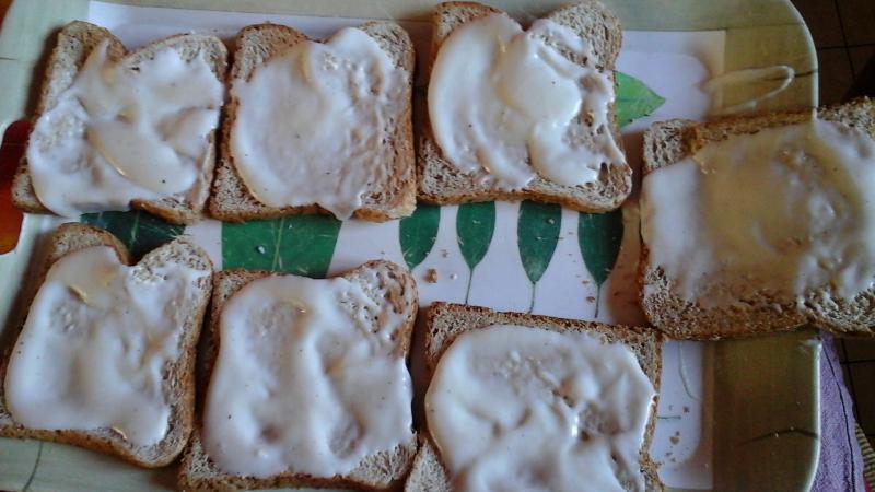 Croques au pain complet 