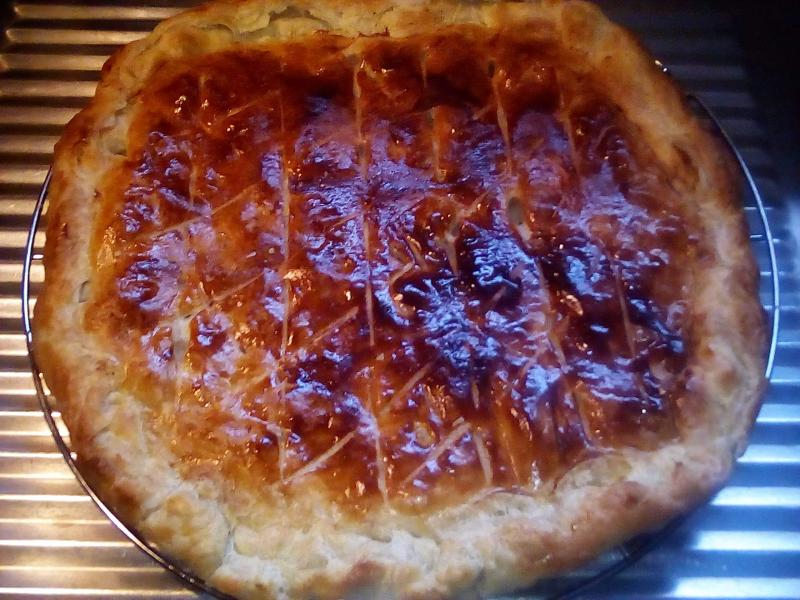 Galette aux pommes 