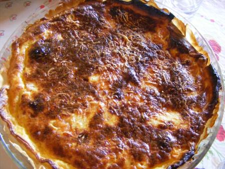 Quiche  l\'andouille de Vire