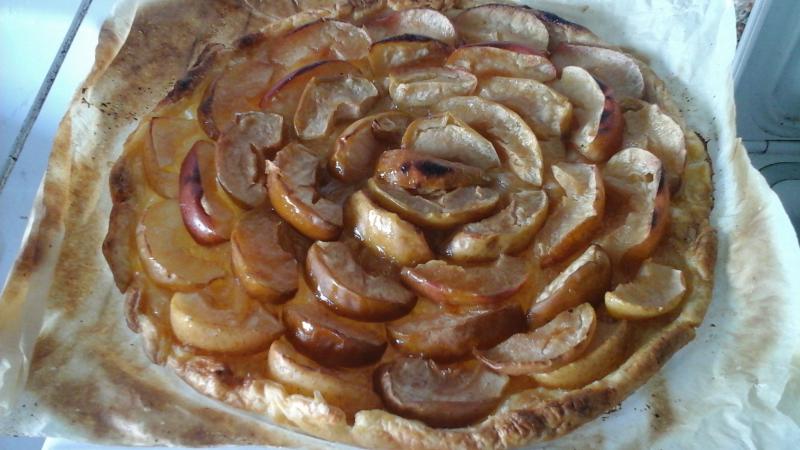 Tarte fine aux pommes 