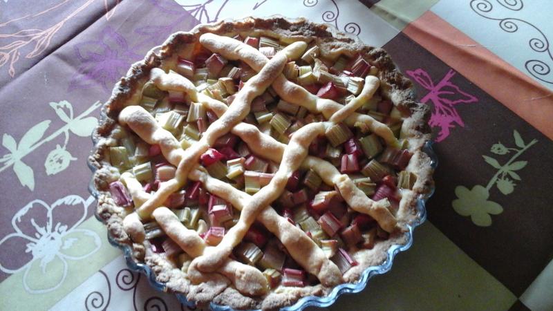 Tarte rhubarbe