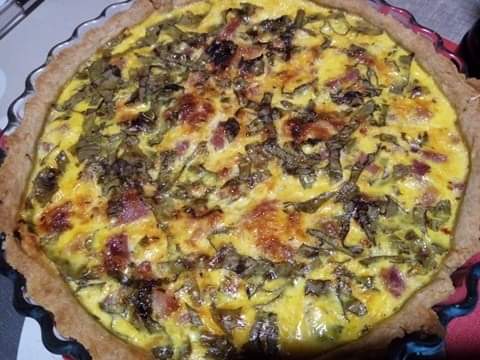 Une quiche  l\'oseille 