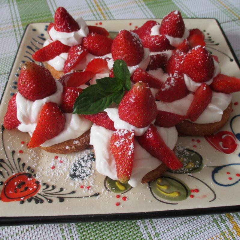 Desserts aux fraises simplissimes!