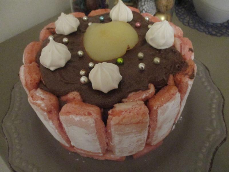 J\'apporte le dessert: la charlotte!!!