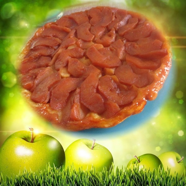 Ma tarte Tatin du week-end...