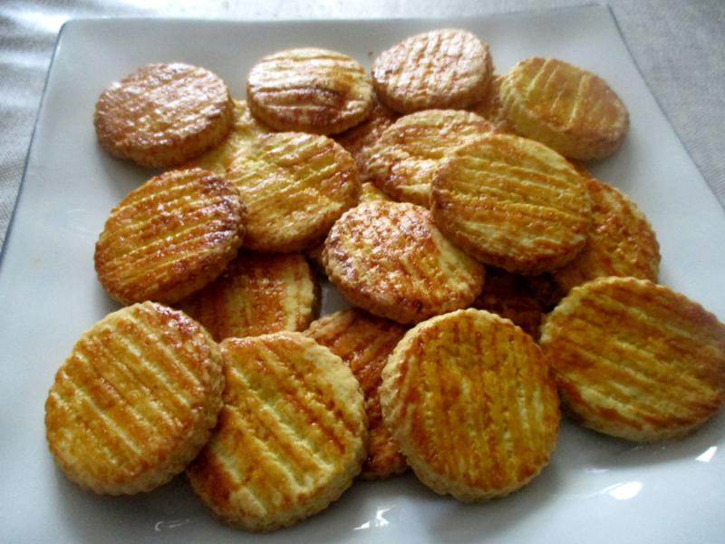 Petites galettes bretonnes.