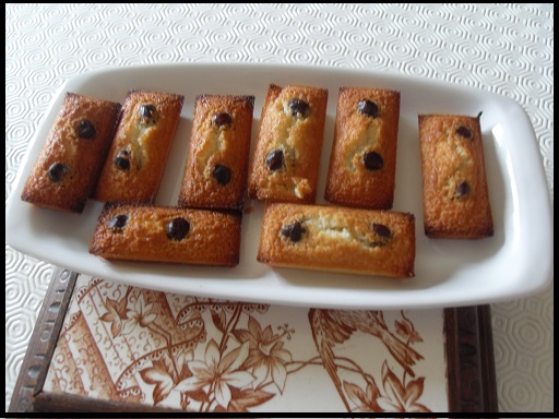 Financiers aux noisette