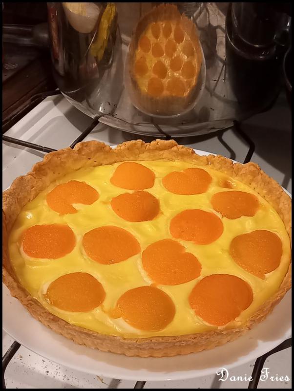 TARTE CREME ABRICOTS