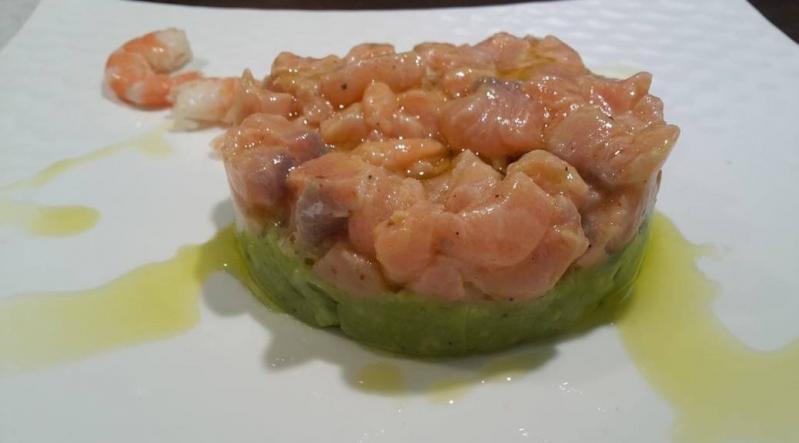 Tartare de saumon-avocat