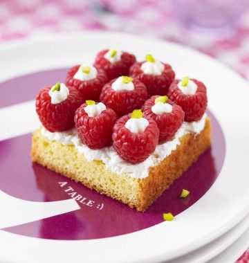 tartelette moelleuses aux framboise faon ker cadalec