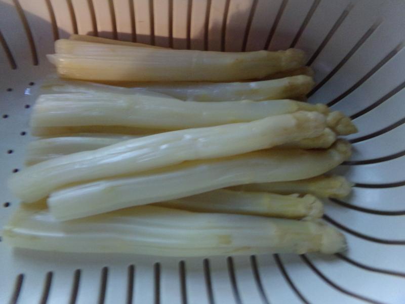 asperges  la vinaigrette