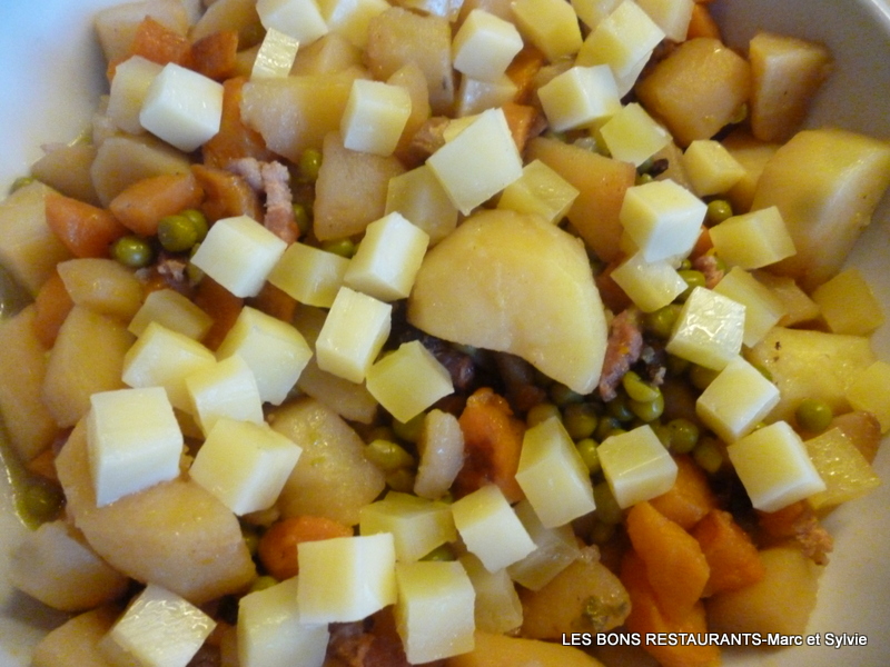 BOUILLON DE POMMES DE TERRE  LA TOMME DE SAVOIE