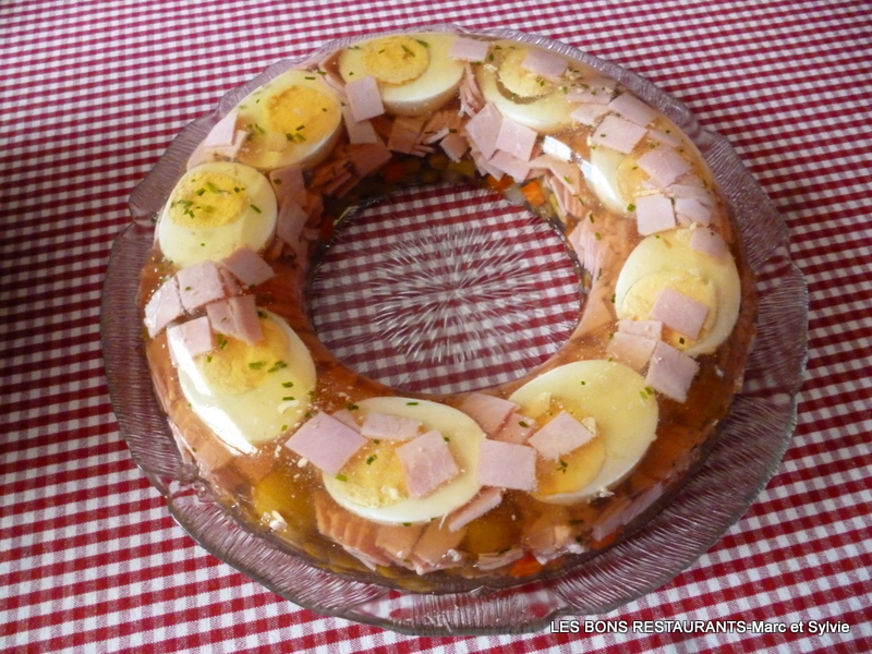 COURONNE DE LGUMES EN GELE