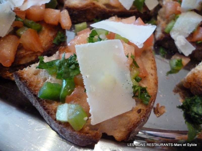 CROUSTILLES TOMATES PARMESAN