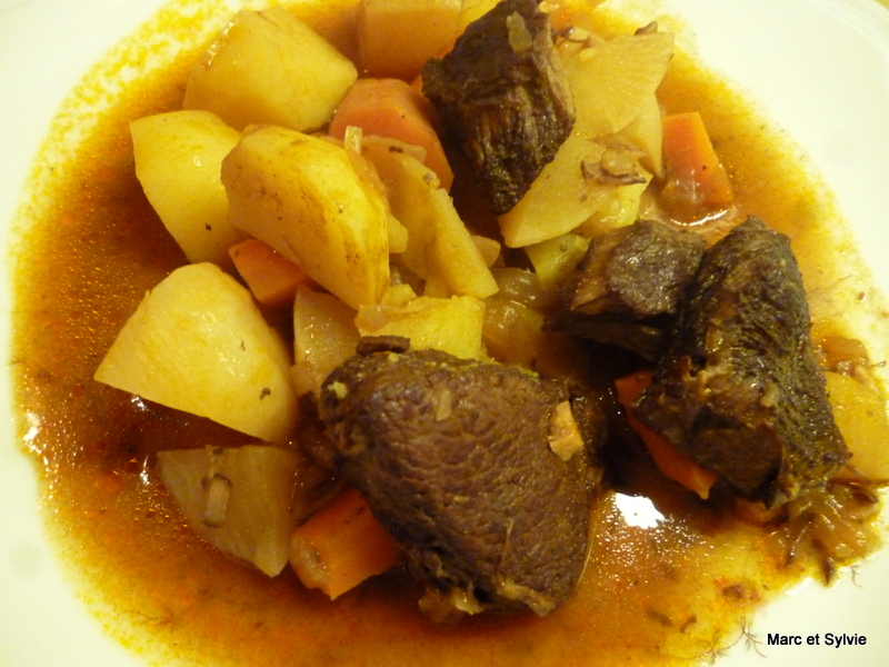 DAUBE DE BOEUF AUX LGUMES