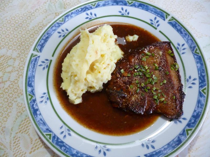 FOIE DE VEAU AU VINAIGRE BALSAMIQUE