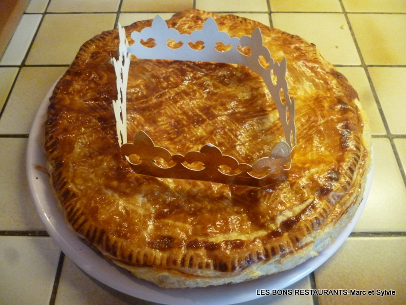 GALETTE DES ROIS AMANDINE ET CRME PTISSIRE