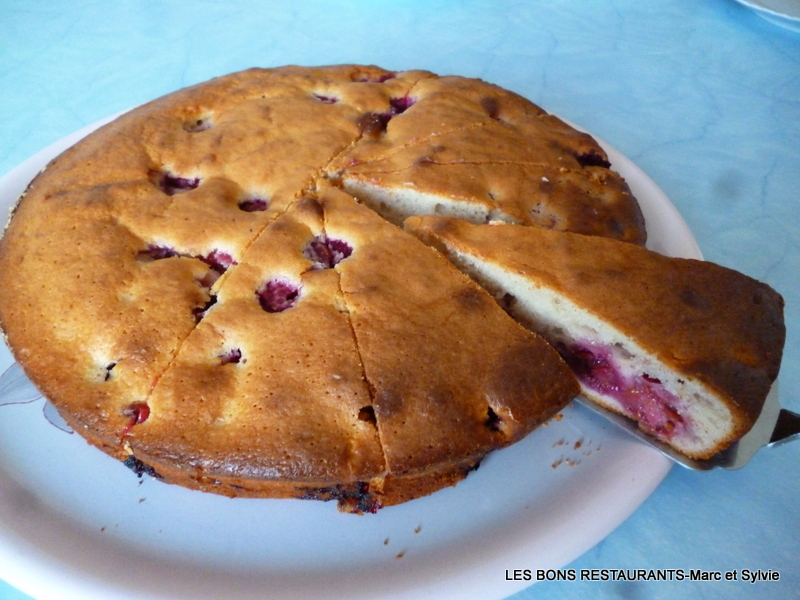 GTEAU AU YAOURT et FRAMBOISES