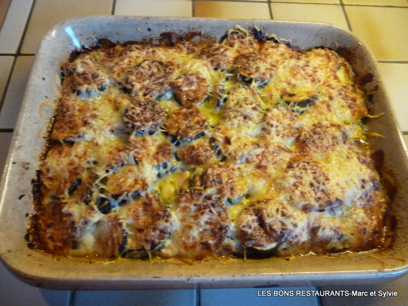 GRATIN DE COURGETTES AU MASCARPONE