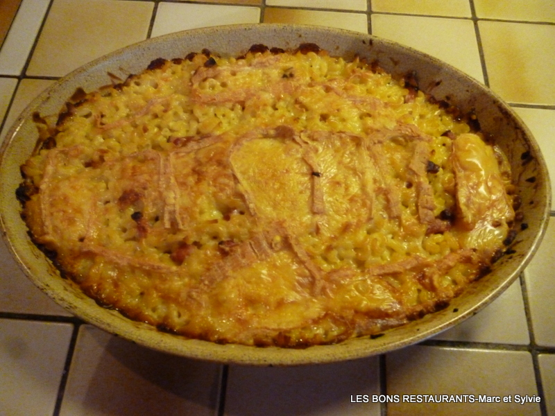 GRATIN DE PTES AU MAROILLES