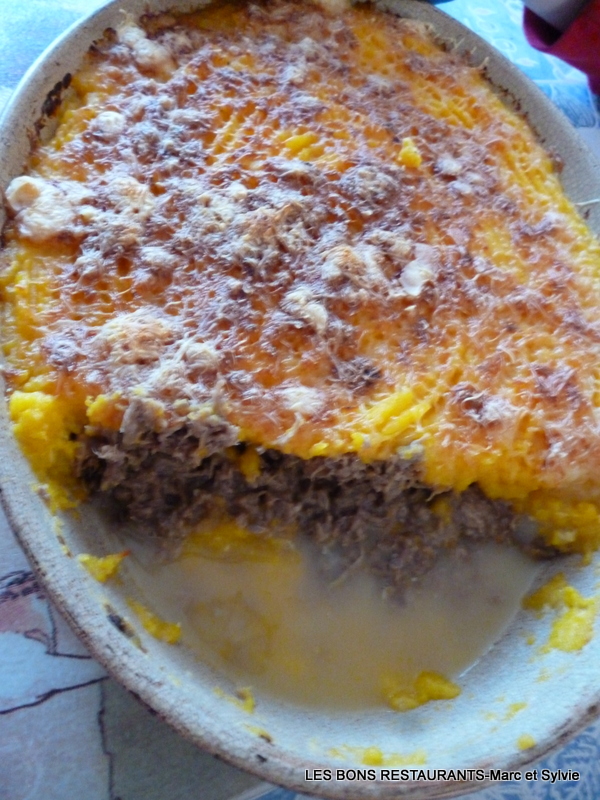 GRATIN PARMENTIER AU POTIRON