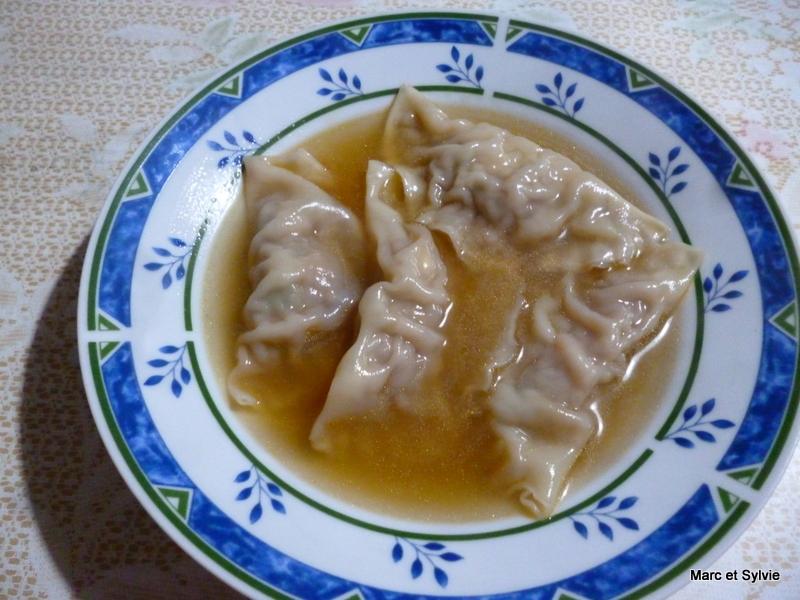 GYOZAS AU BOUILLON