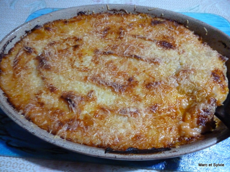 HACHIS PARMENTIER DE POULE