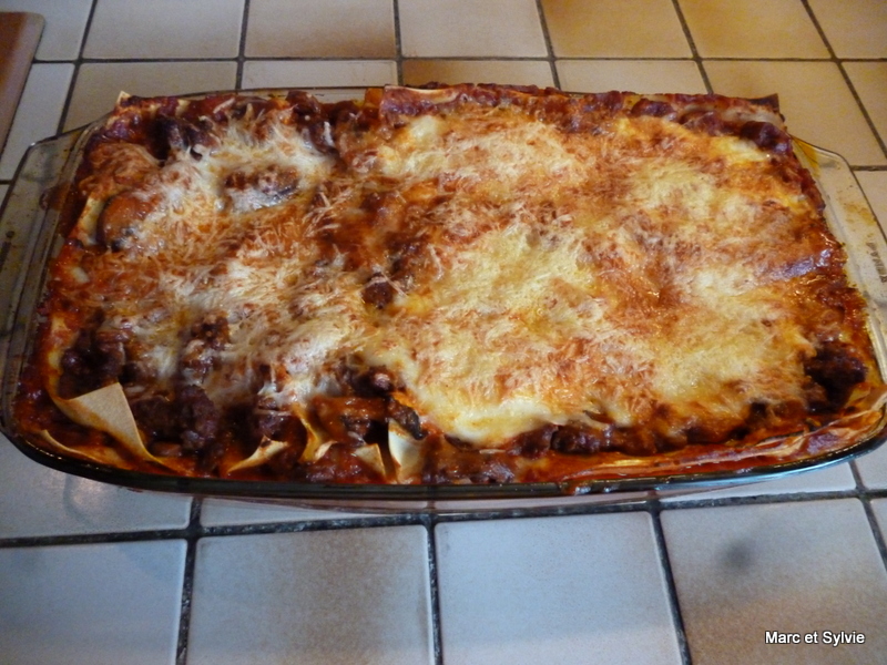 LASAGNES  LA BOLOGNAISE de Cyril Lignac