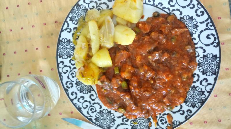 MES RECETTES ET VOUS-Le Boeuf Mironton de Marie-Claude