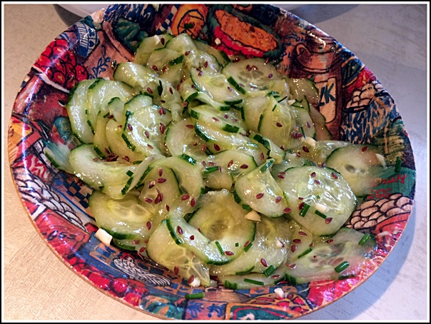 MES RECETTES ET VOUS - Salade de Concombre de Franoise \