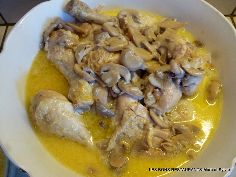 POULET SAUCE ARCHIDUC