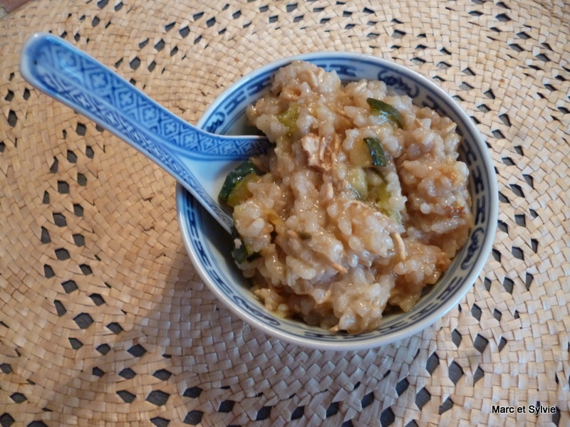 RISOTTO DE TOFU FUM AUX COURGETTES