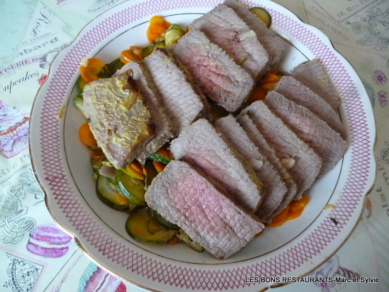 ROSBIF CAROTTES ET COURGETTES