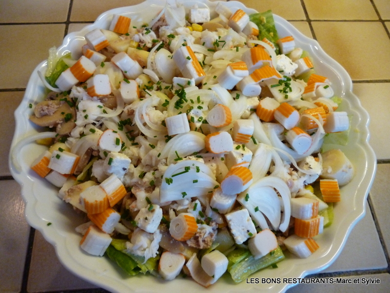 SALADE COMPOSE DE JACQUELINE