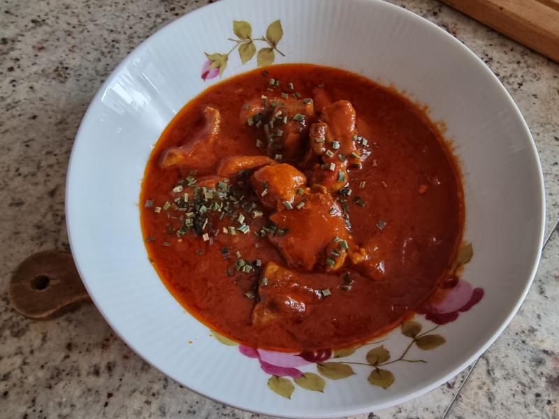 Saut� de porc au curry facile