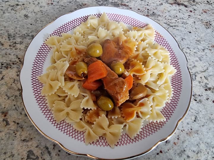 SAUT� DE PORC comme chez mamie Simone