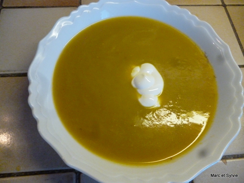 SOUPE POTIRON POMMES DE TERRE et autres lgumes