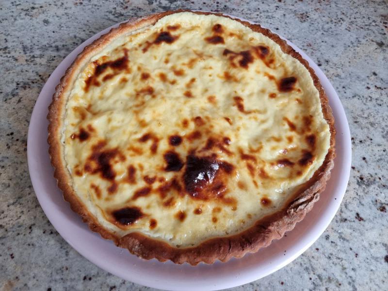 Tarte au flan de ma maman