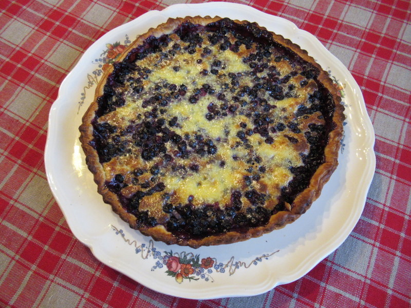 TARTE AUX MYRTILLES