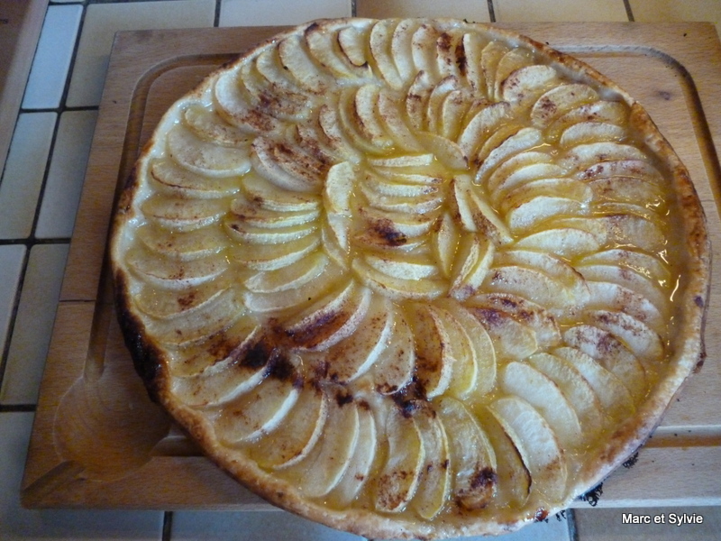 TARTE FINE POMMES CANNELLE