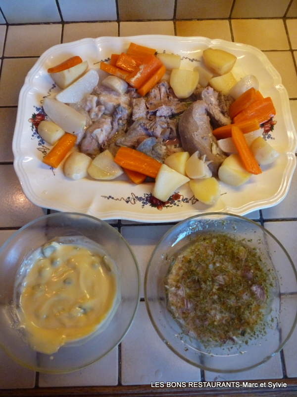 TTE DE VEAU SAUCE GRIBICHE