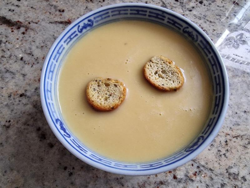 Velout de butternut au St Mret