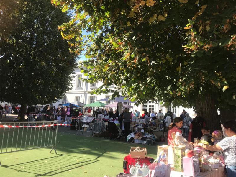 Brocante du lycee- 