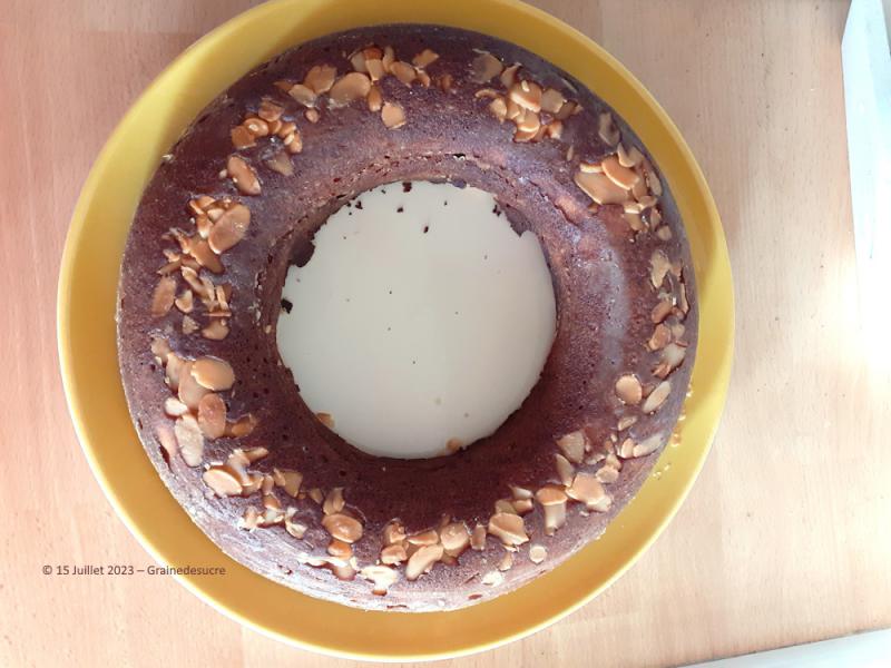 Cake amandes et groseilles