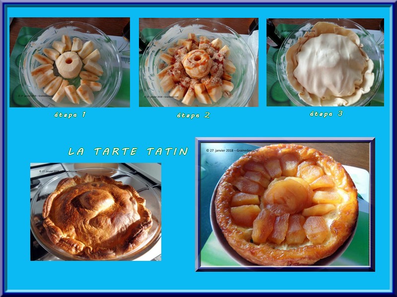 La tarte Tatin  ma faon