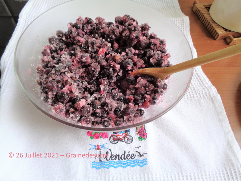 Ma faon de faire des confitures avec des fruits  grains