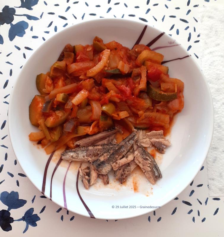 repas hier midi