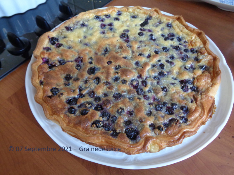 Tarte aux myrtilles