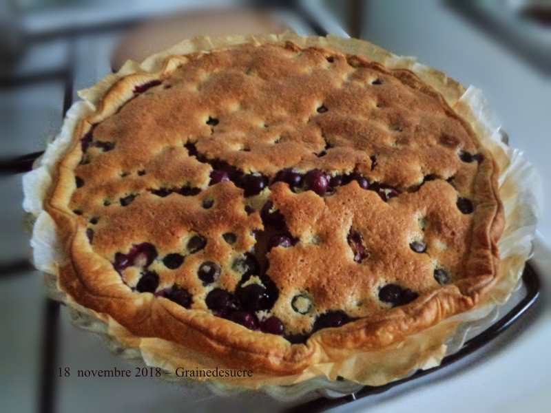 tarte aux myrtilles