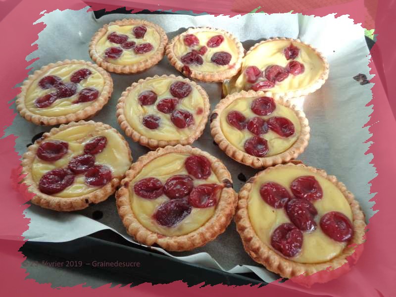 tartelettes aux cerises